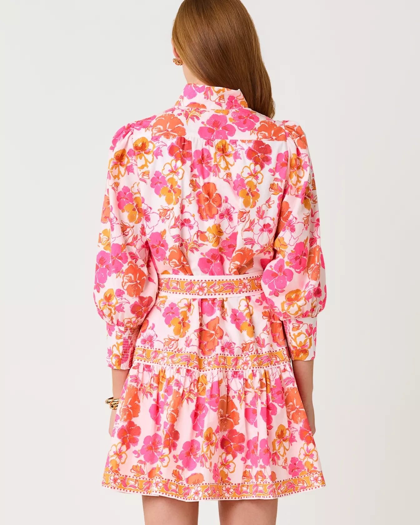 Drena DressDresses-A-Line/Easy DressesLILLY PULITZERThe Printed Peach Savannah