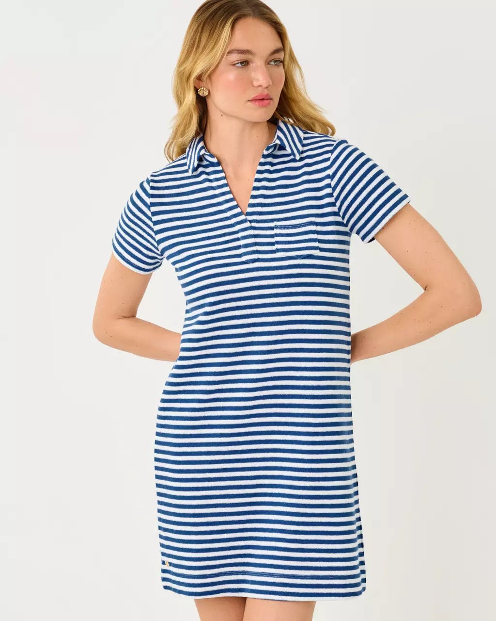 Dune Short Sleeve DressWomen - Loungewear - DressesLILLY PULITZERThe Printed Peach Savannah