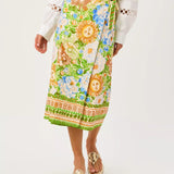 Dustin Midi SkirtLILLY PULITZERThe Printed Peach Savannah