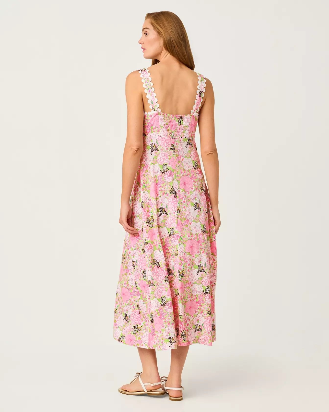 Dwyer Midi DressWomen - DressesLILLY PULITZERThe Printed Peach Savannah
