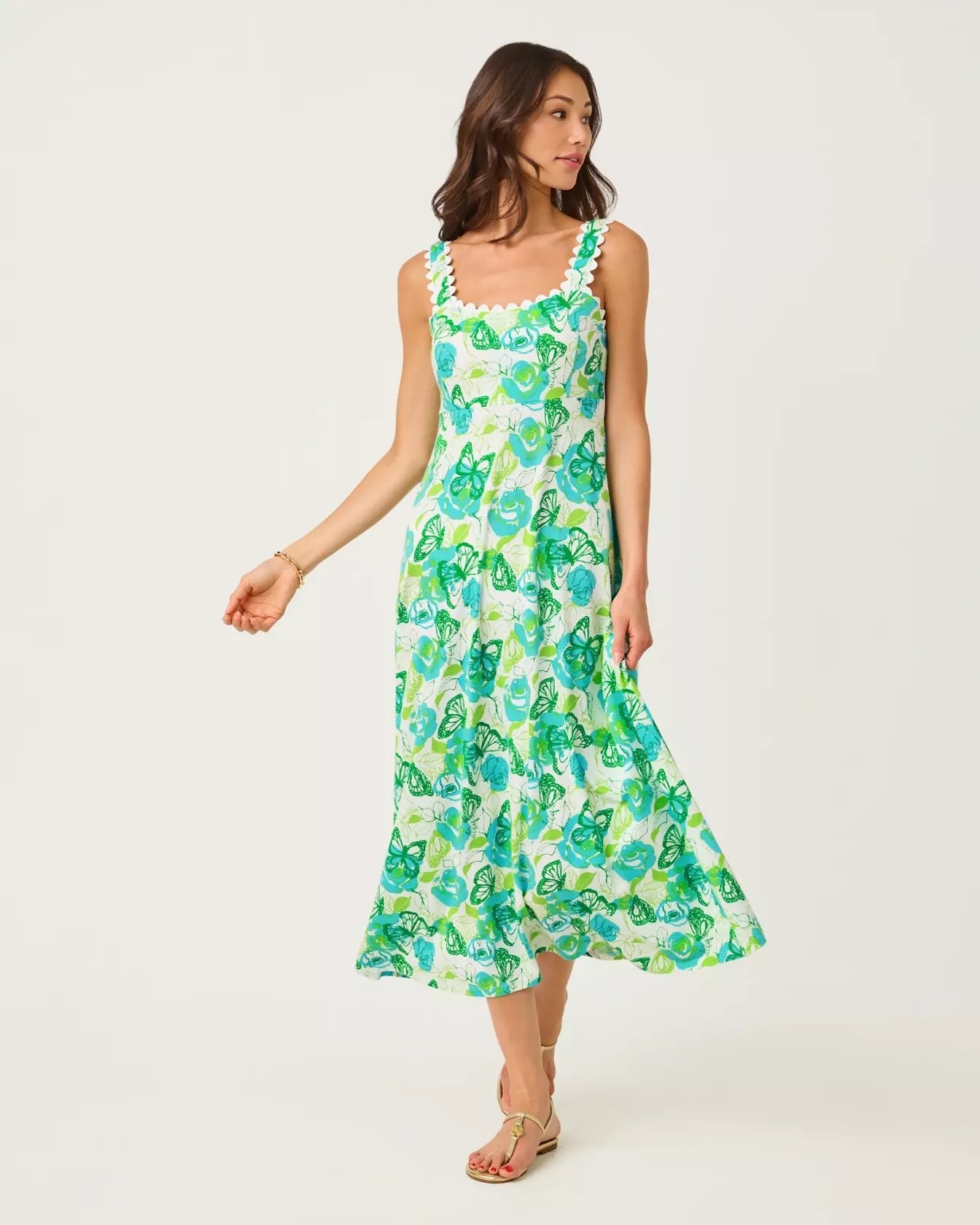 Dwyer Midi DressLILLY PULITZERThe Printed Peach Savannah