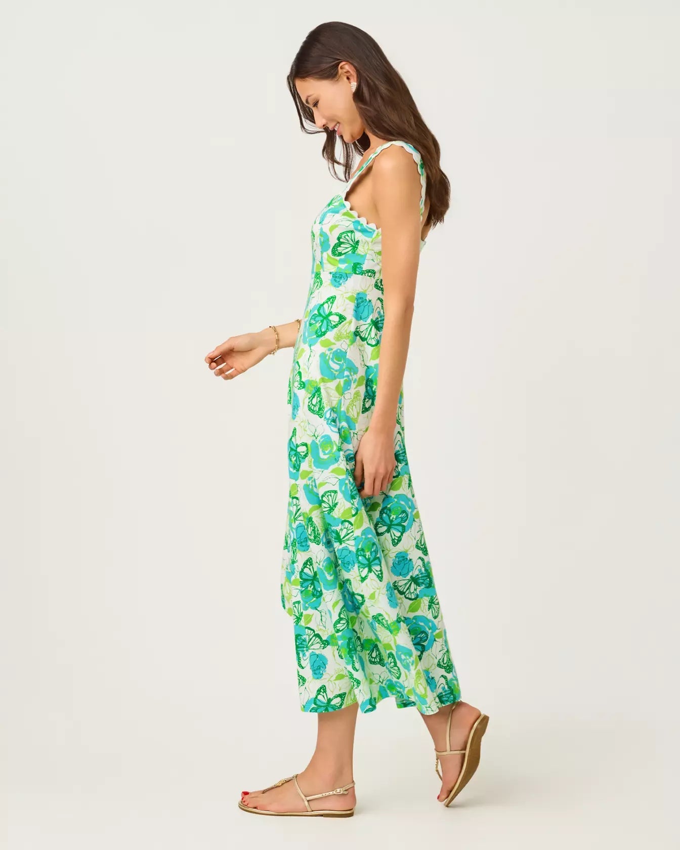 Dwyer Midi DressLILLY PULITZERThe Printed Peach Savannah