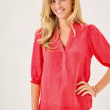 Mialeigh Linen Top