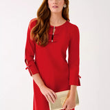Leyland 3/4 Sleeve Shift Dress