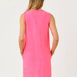 Kavalla Linen Shift Dress