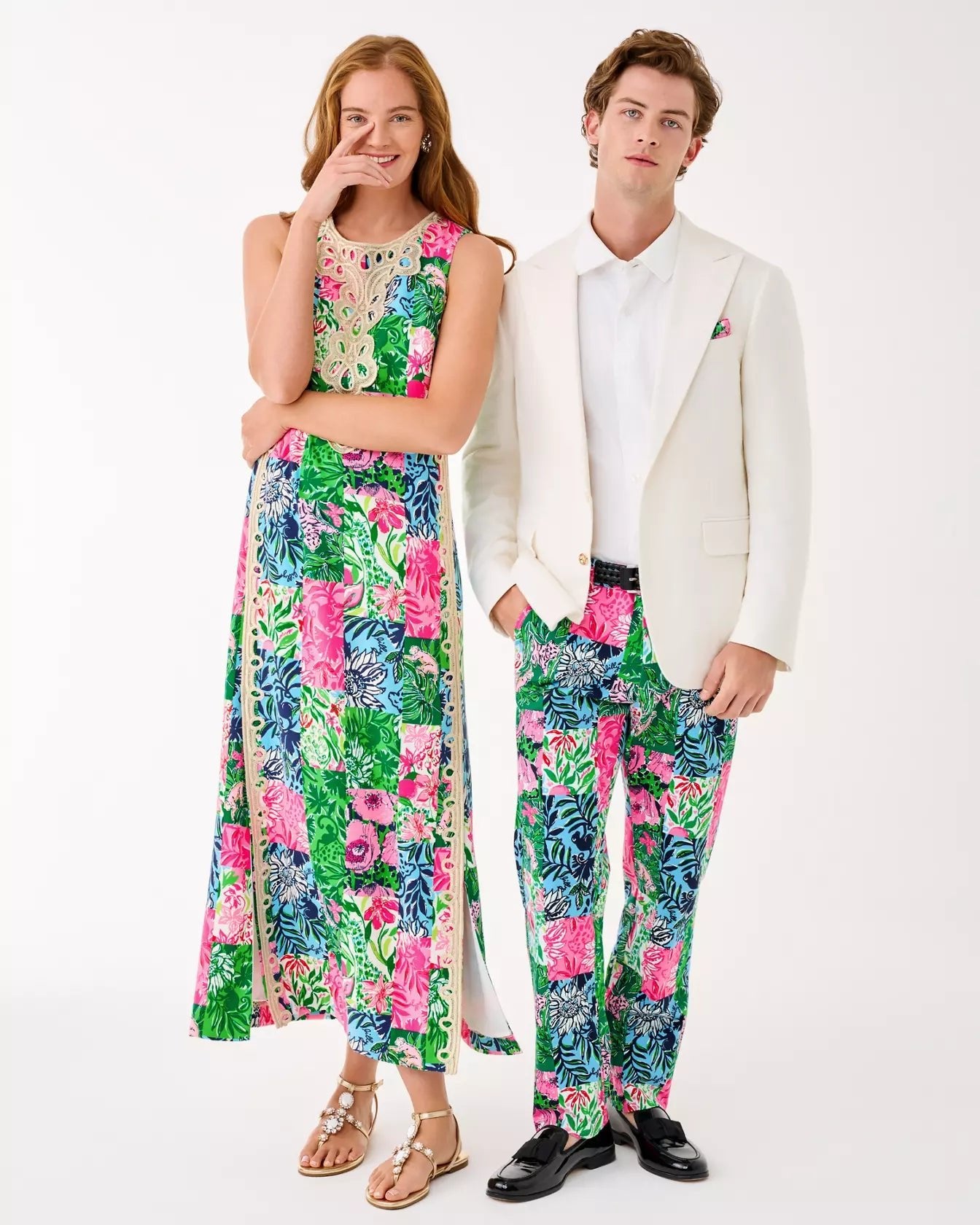 Edita Maxi Shift DressWomen - Dresses - Straight DressesLILLY PULITZERThe Printed Peach Savannah