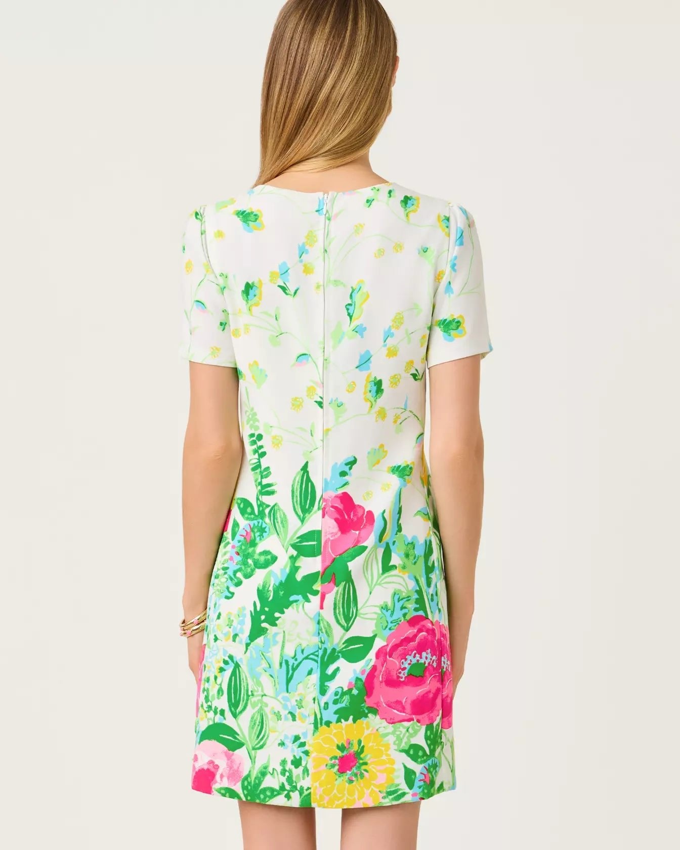 Edita Short Sleeve ShiftLILLY PULITZERThe Printed Peach Savannah