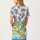 Edita Short Sleeve ShiftWomen - Dresses - A-Line/Easy DressesLILLY PULITZERThe Printed Peach Savannah