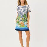 Edita Short Sleeve ShiftWomen - Dresses - A-Line/Easy DressesLILLY PULITZERThe Printed Peach Savannah