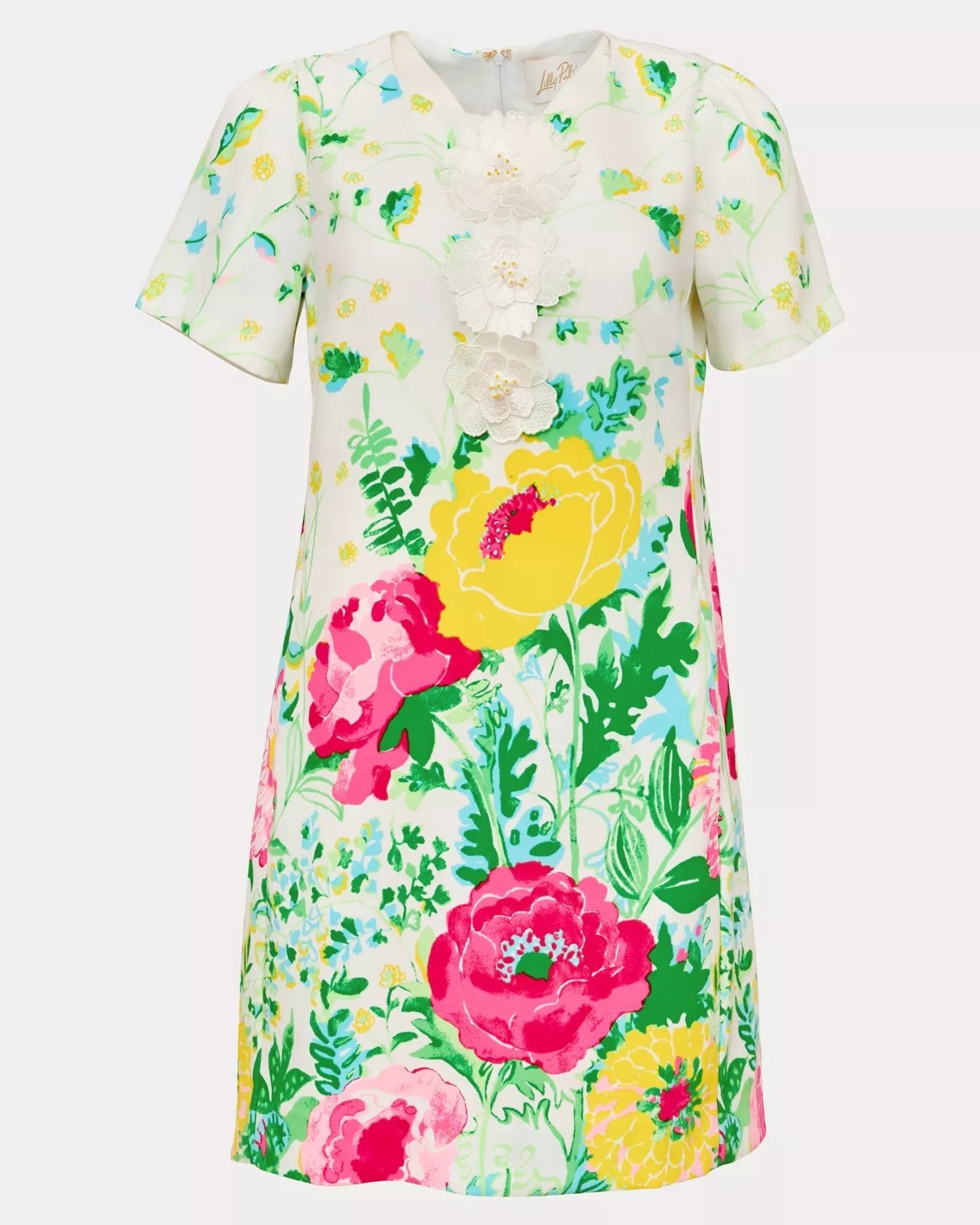 Edita Short Sleeve ShiftLILLY PULITZERThe Printed Peach Savannah