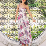Kristi Beaded Jacquard Maxi Dress