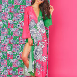 Perry Long Sleeve Maxi Cover-Up