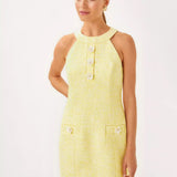 Margarete Boucle Skirted Romper