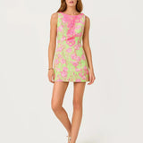 Elanie Skirted RomperLILLY PULITZERThe Printed Peach Savannah