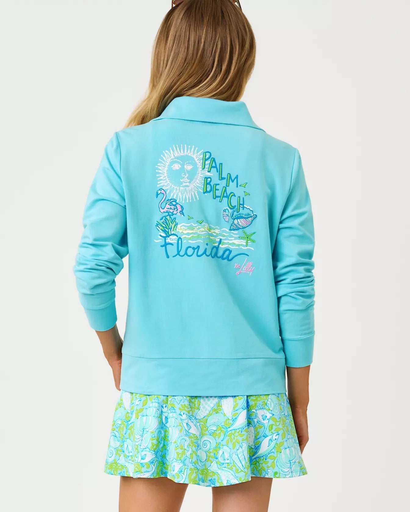 Eleni PulloverWomen - Loungewear - TopsLILLY PULITZERThe Printed Peach Savannah