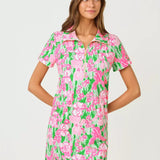 Eleni UPF 50+ DressLILLY PULITZERThe Printed Peach Savannah