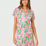 Eleni UPF 50+ DressLILLY PULITZERThe Printed Peach Savannah