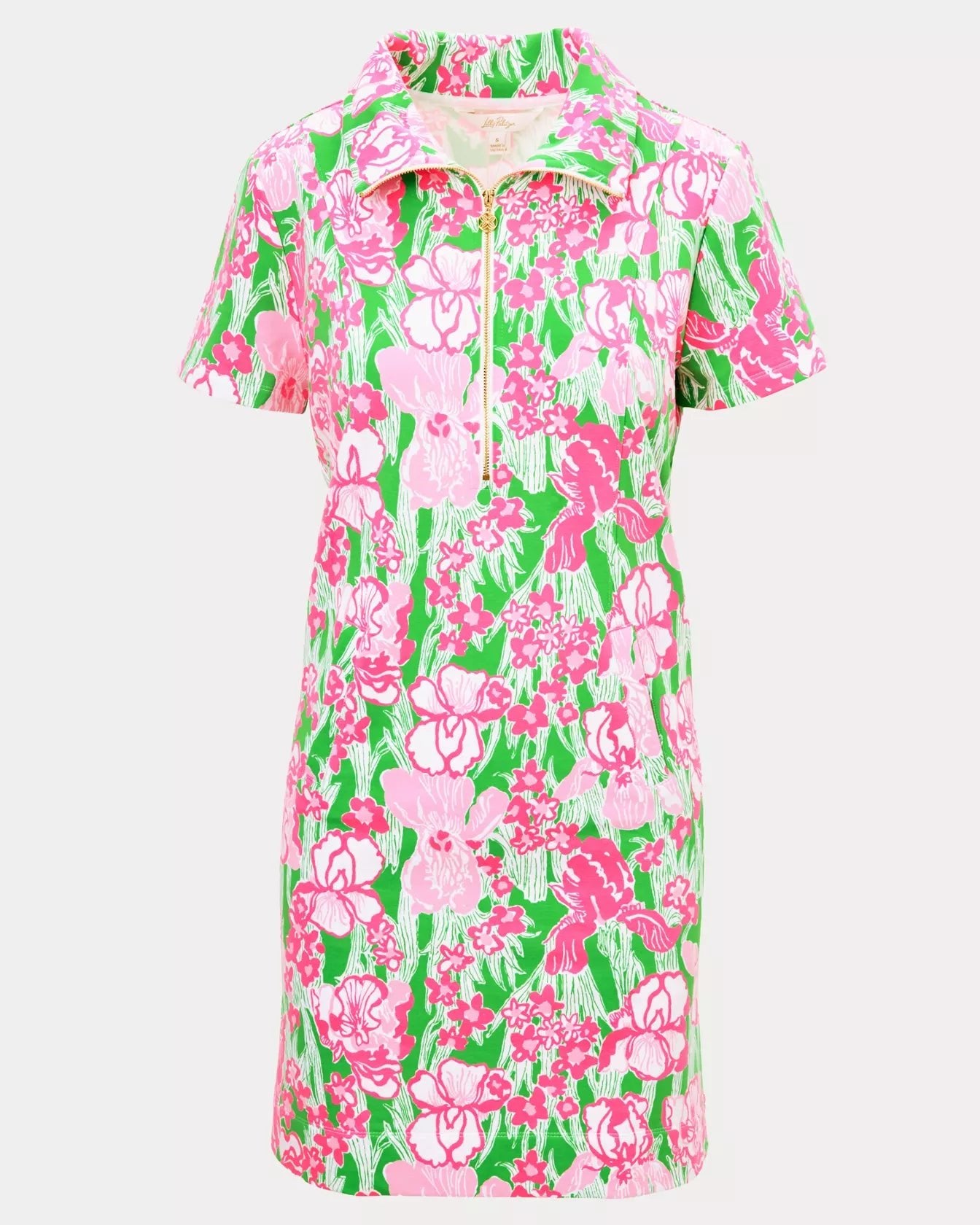 Eleni UPF 50+ DressLILLY PULITZERThe Printed Peach Savannah