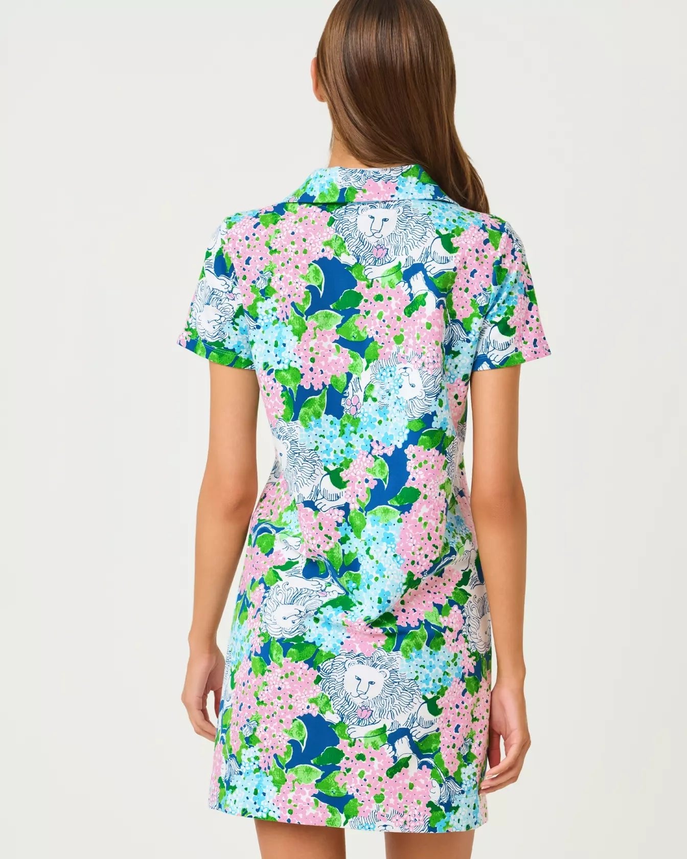 Eleni UPF 50+ DressLILLY PULITZERThe Printed Peach Savannah