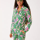 Eleni UPF 50+ PulloverWomen - Tops - Sweatshirts & PopoversLILLY PULITZERThe Printed Peach Savannah