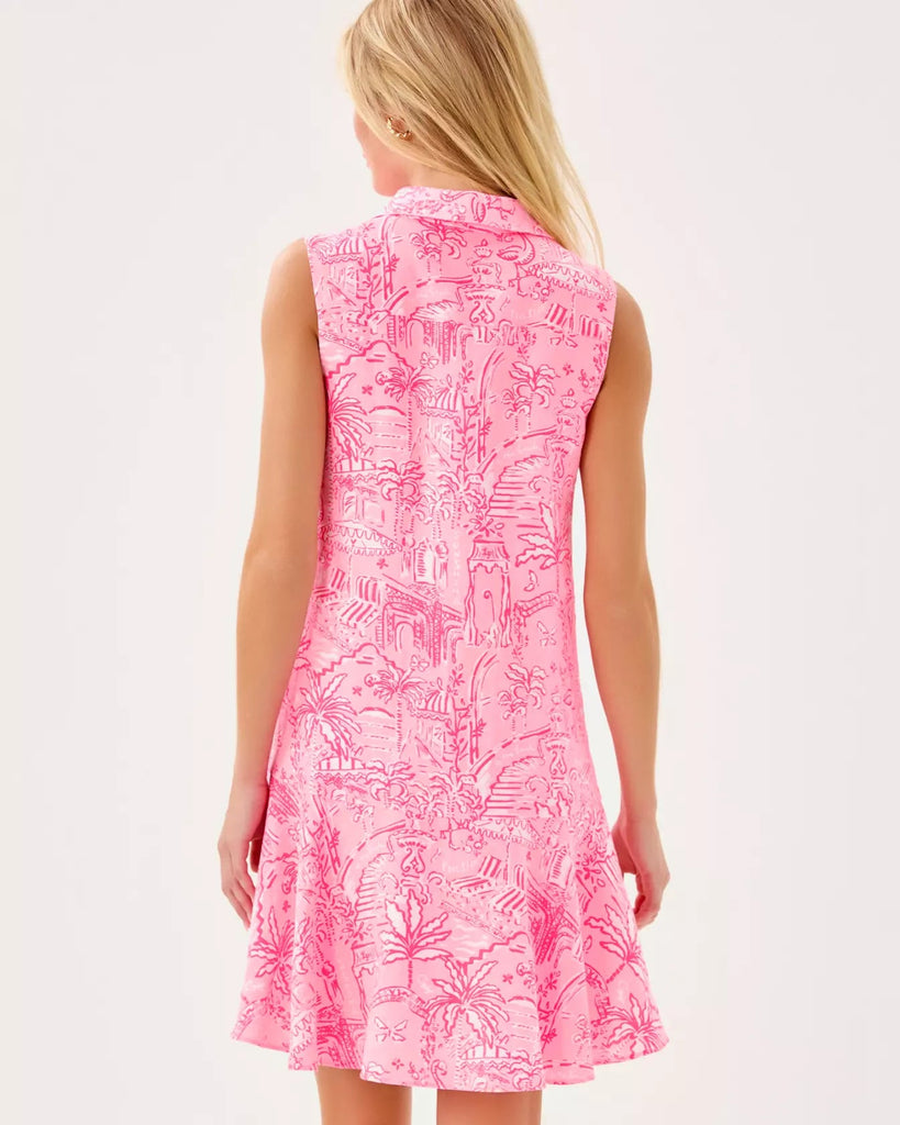 Ellowyn Linen DressWomens - DressesLILLY PULITZERThe Printed Peach Savannah