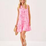 Ellowyn Linen DressWomens - DressesLILLY PULITZERThe Printed Peach Savannah