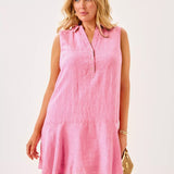 Ellowyn Linen DressWomens - DressesLILLY PULITZERThe Printed Peach Savannah