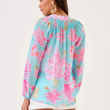 Elsa Silk TopWomens - DressesLILLY PULITZERThe Printed Peach Savannah