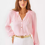 Elsa Silk TopHeartland Retail ItemsLILLY PULITZERThe Printed Peach Savannah