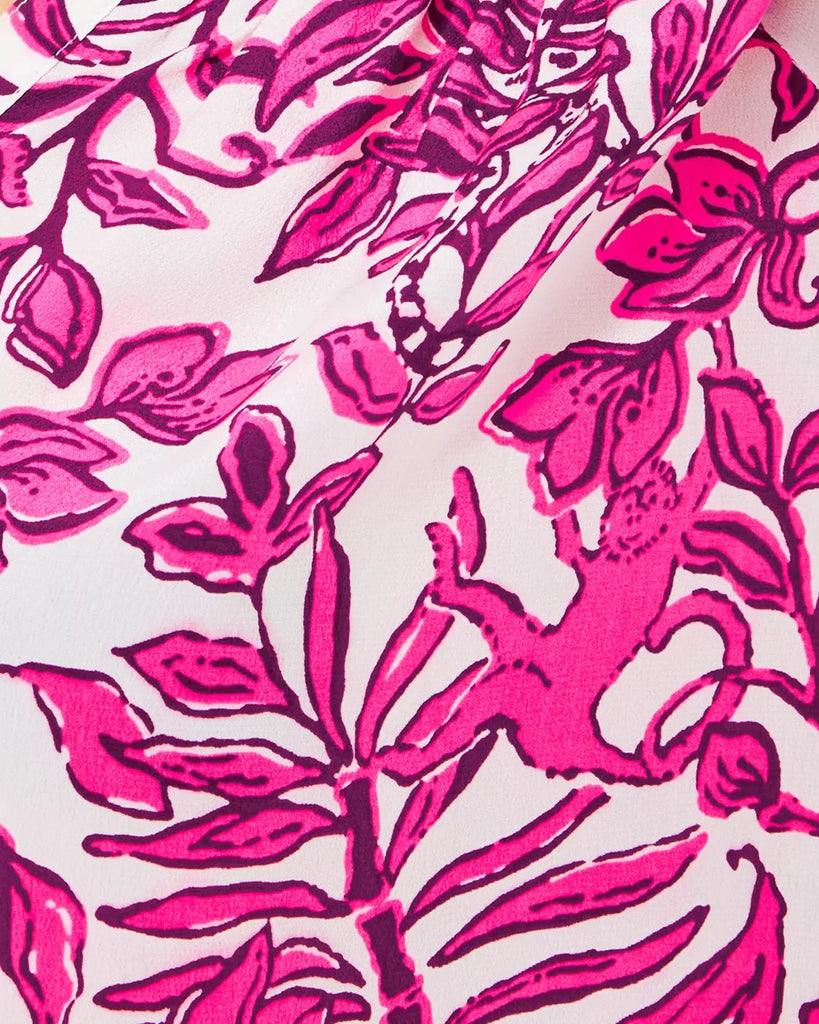 Elsa Silk TopHeartland Retail ItemsLILLY PULITZERThe Printed Peach Savannah