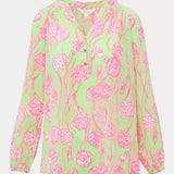 Elsa TopWomen - BlousesLILLY PULITZERThe Printed Peach Savannah