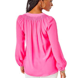 Elsa TopWomen - Tops - BlousesLILLY PULITZERThe Printed Peach Savannah