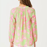 Elsa TopWomen - BlousesLILLY PULITZERThe Printed Peach Savannah