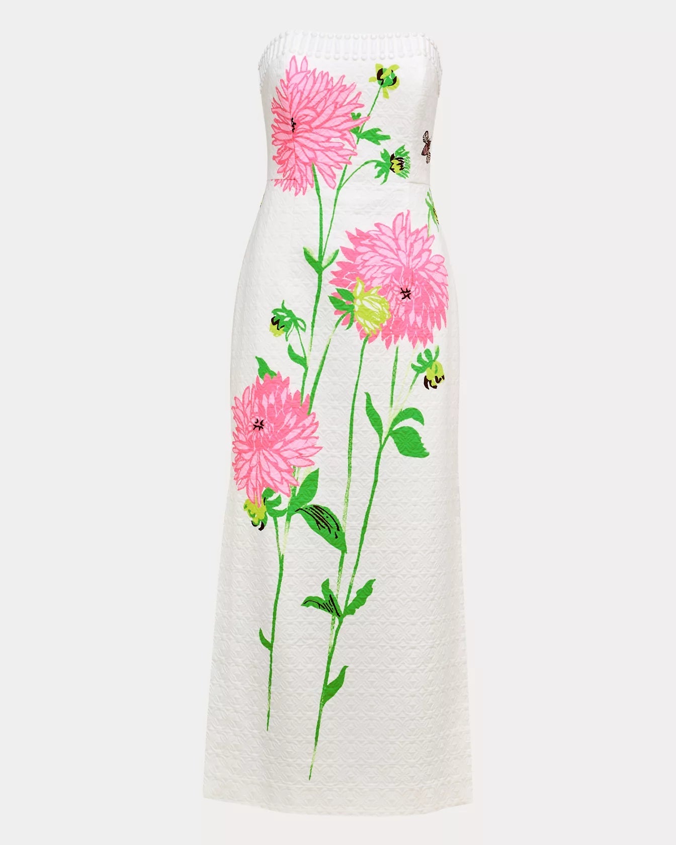 Elyse Stretch Maxi DressDresses Fitted DressesLILLY PULITZERThe Printed Peach Savannah