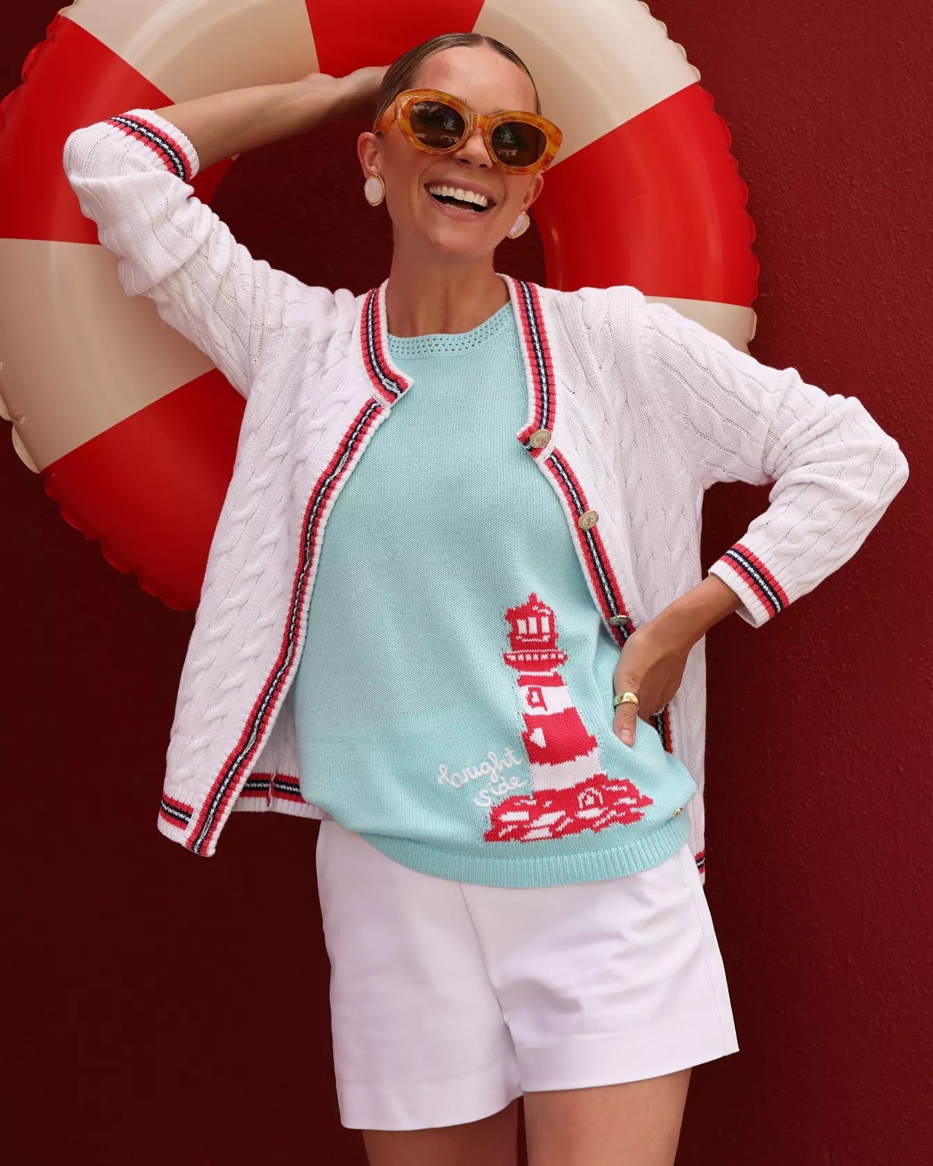 Emra Sweater TankWomen - Sweaters & Cardigans - Pullover SweatersLILLY PULITZERThe Printed Peach Savannah