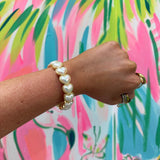 Enamel Stretch BraceletJewelryThe Printed Peach Savannah