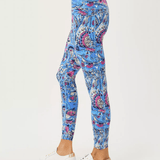 Endurance High Rise Midi Legging UPF 50+Women - Activewear - Active Bottoms - LeggingsLILLY PULITZERThe Printed Peach Savannah