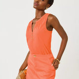 Essie Knit TopWomen - Tops - TanksLILLY PULITZERThe Printed Peach Savannah