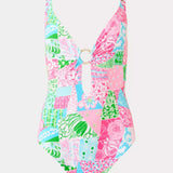 Ester One PieceWomen - Swim - One PieceLILLY PULITZERThe Printed Peach Savannah