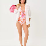 Ester One PieceLILLY PULITZERThe Printed Peach Savannah