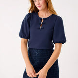 Ethenia Knit TopWomen - Tops - TeesLILLY PULITZERThe Printed Peach Savannah