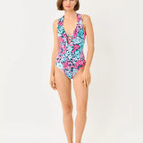 Ethenie One - Piece SwimsuitWomen - Swim - One - Piece SwimsuitsLILLY PULITZERThe Printed Peach Savannah
