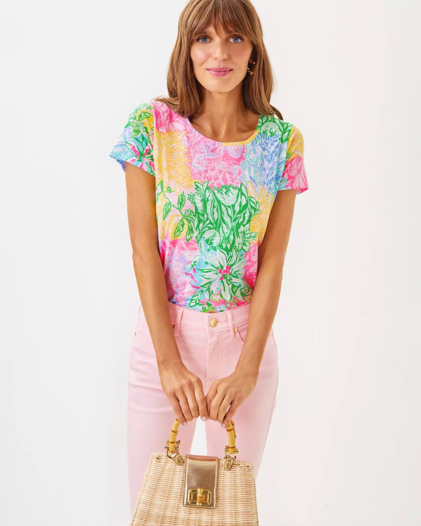 Etta Scoop - neckHeartland Retail ItemsLILLY PULITZERThe Printed Peach Savannah