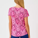 Etta Scoop-neckLILLY PULITZERThe Printed Peach Savannah