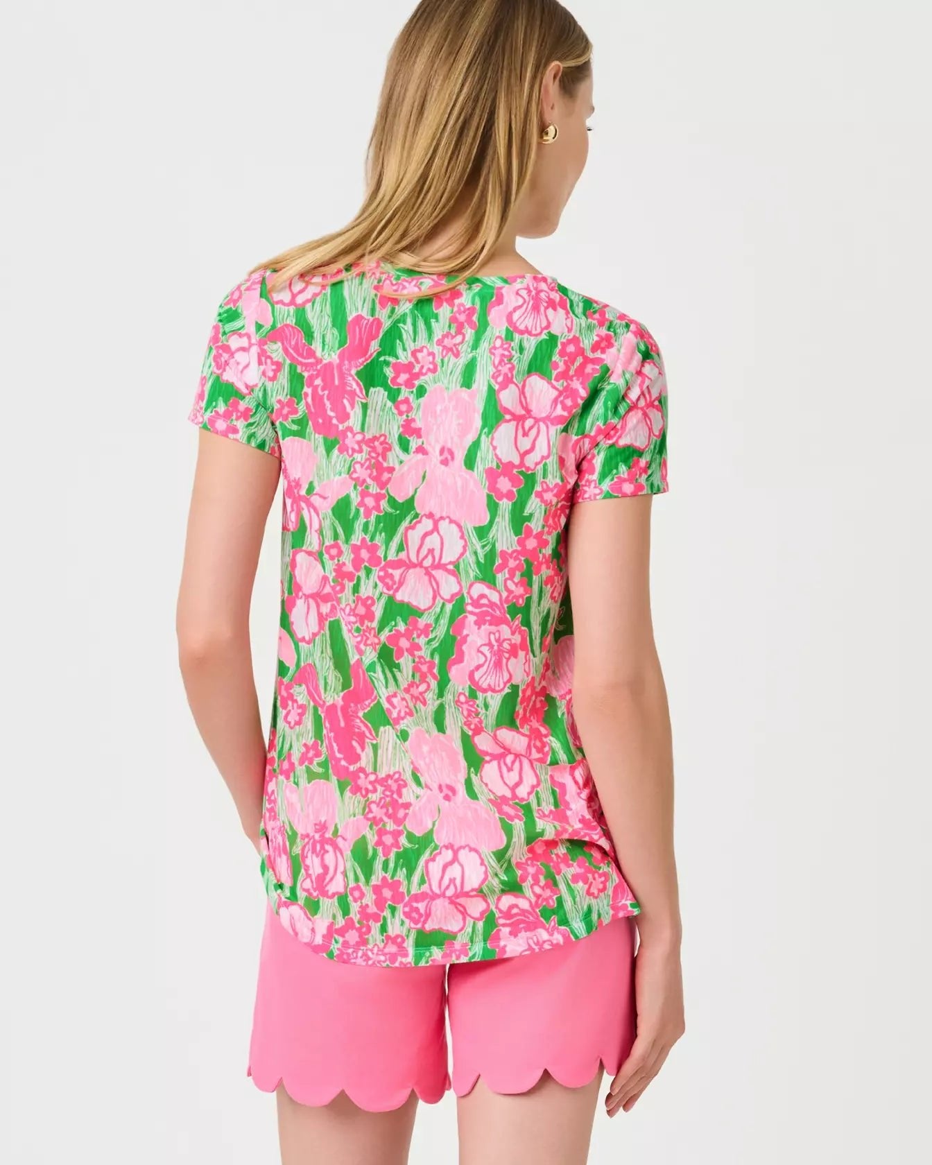 Etta Scoop - neckLILLY PULITZERThe Printed Peach Savannah