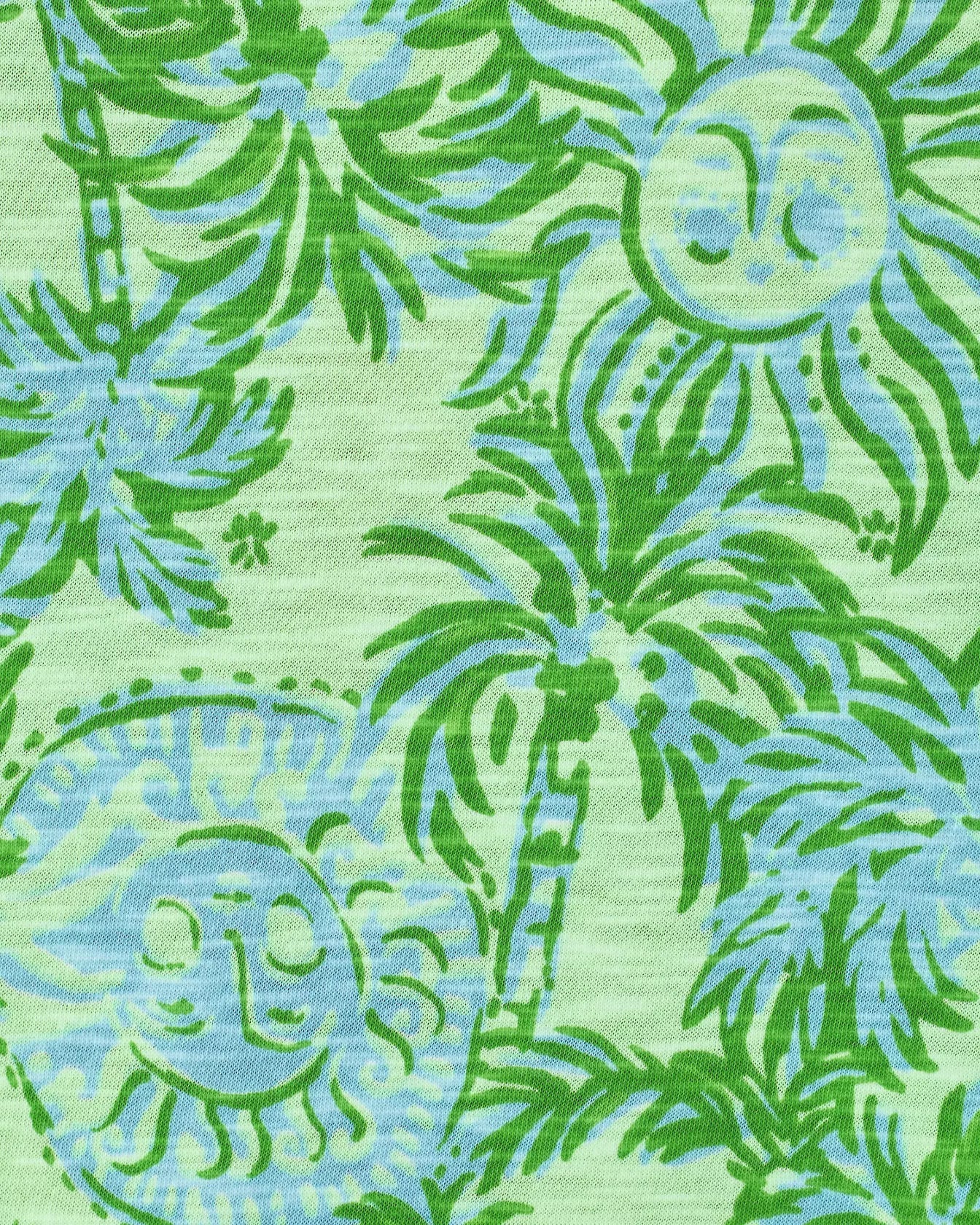 Etta Scoop-neckWomen - Tops - TeeLILLY PULITZERThe Printed Peach Savannah