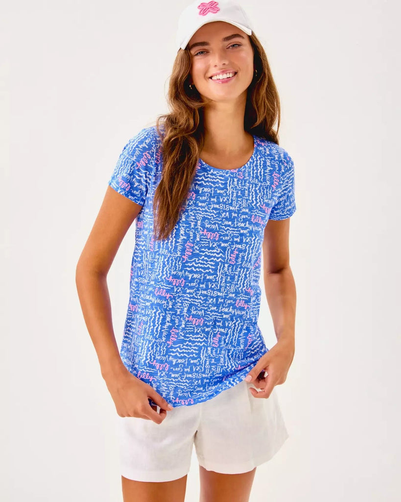 Etta Scoop - neckHeartland Retail ItemsLILLY PULITZERThe Printed Peach Savannah