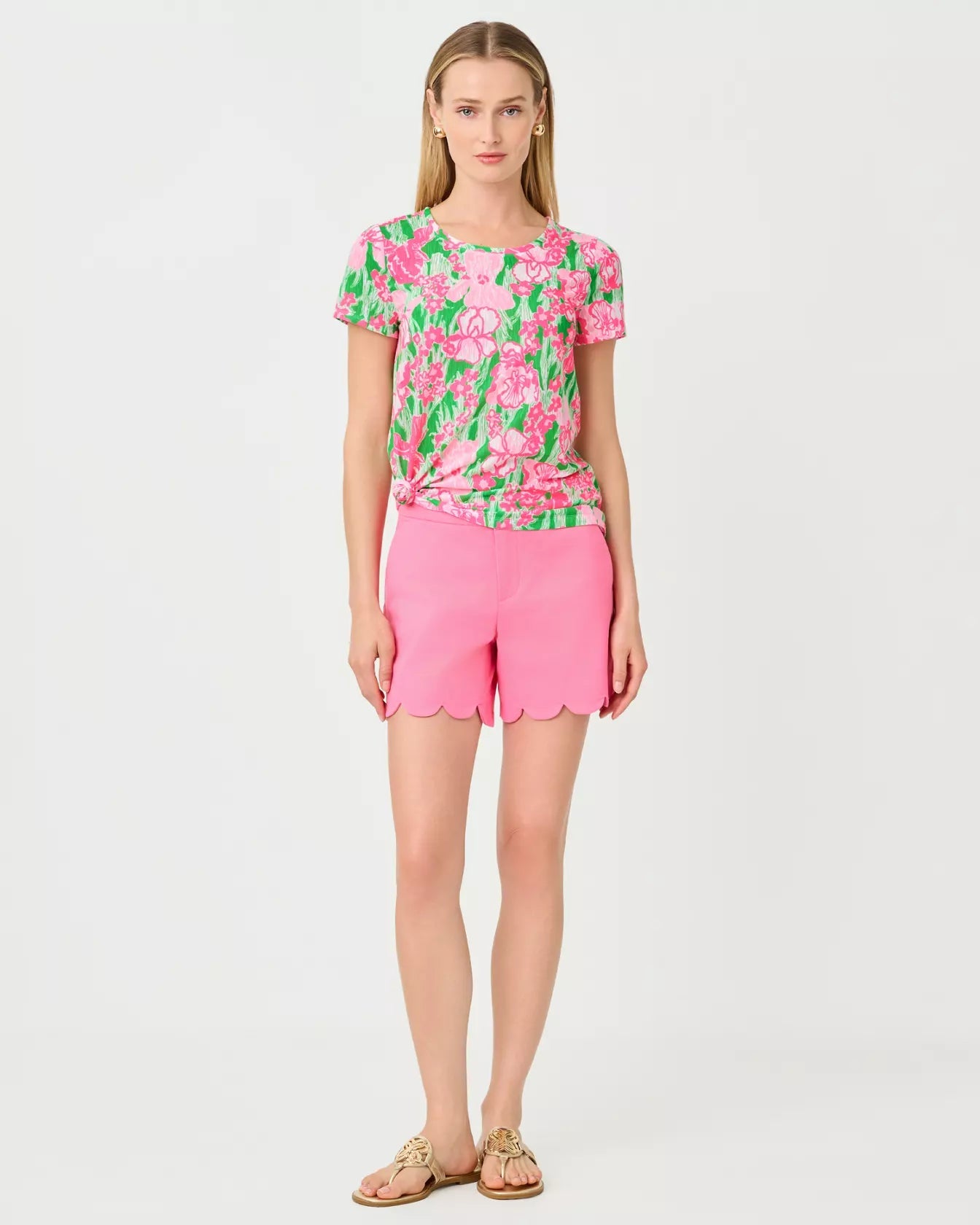 Etta Scoop - neckLILLY PULITZERThe Printed Peach Savannah