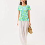 Etta Scoop Neck TopWomen - Tops - TeeLILLY PULITZERThe Printed Peach Savannah