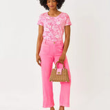 Etta Scoop Neck TopWomen - Tops - TeeLILLY PULITZERThe Printed Peach Savannah